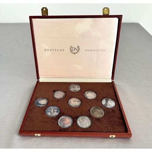 Deutschland 1974 Commemorative Coins - Picture 1 of 16